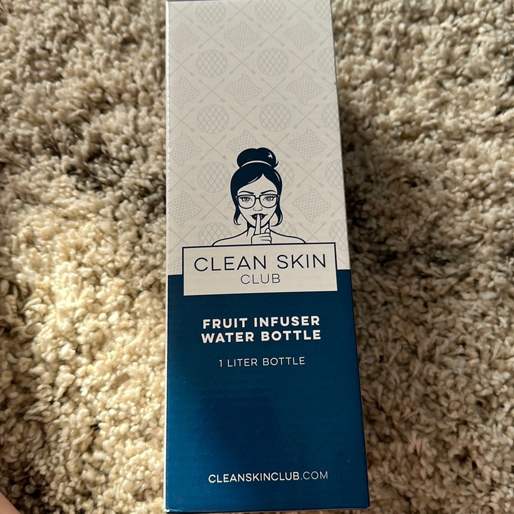 Clean Skin Club Fruit Infuser Water bottle